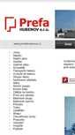 Mobile Screenshot of prefahubenov.cz